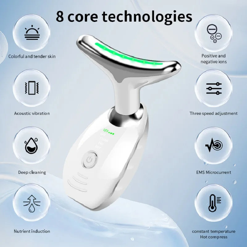 LED Photon Therapy Skin Tightening Massager