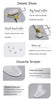 White Jade Stone Roller and Guasha Set