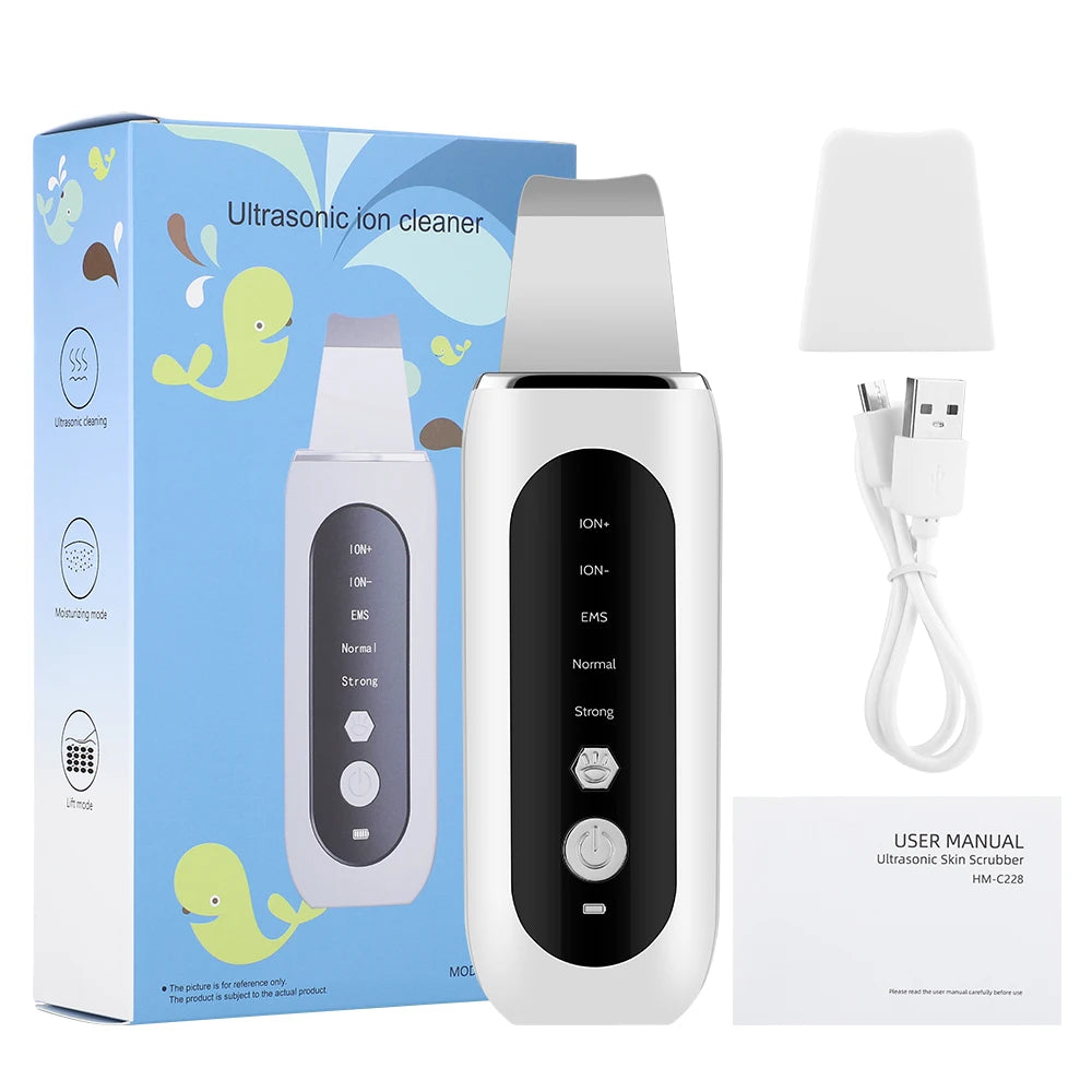 Ultrasonic Ion Cleanser & Skin Scrubber