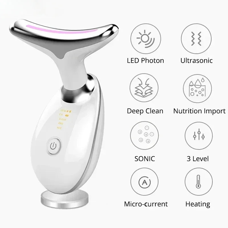 LED Photon Therapy Skin Tightening Massager